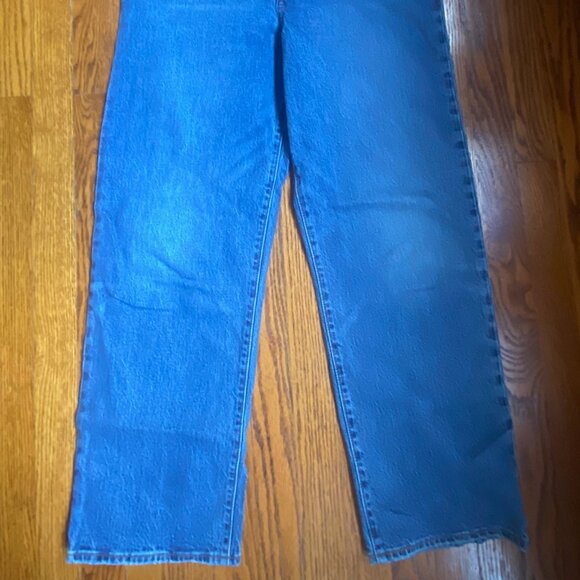 Levi's Ribcage Straight Ankle Jeans, Size 30 - Picture 4 of 4